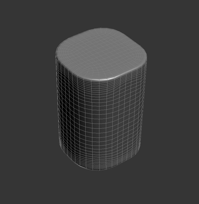 Table Graphite Steel by Italian Design 3D model_3