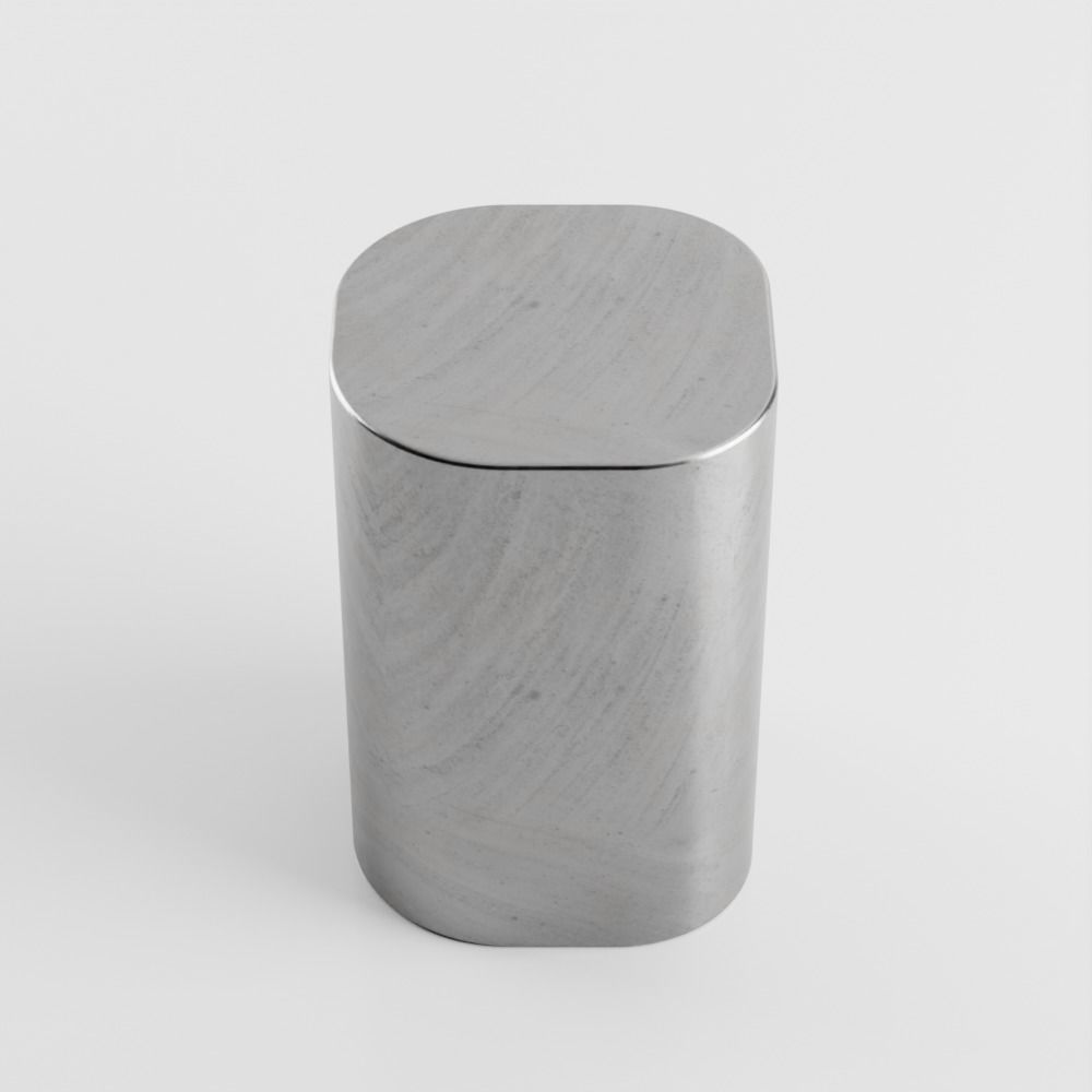 Table Graphite Steel by Italian Design 3D model_2