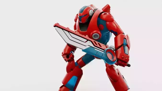 BATTLE DROID X-5000  RIGGED