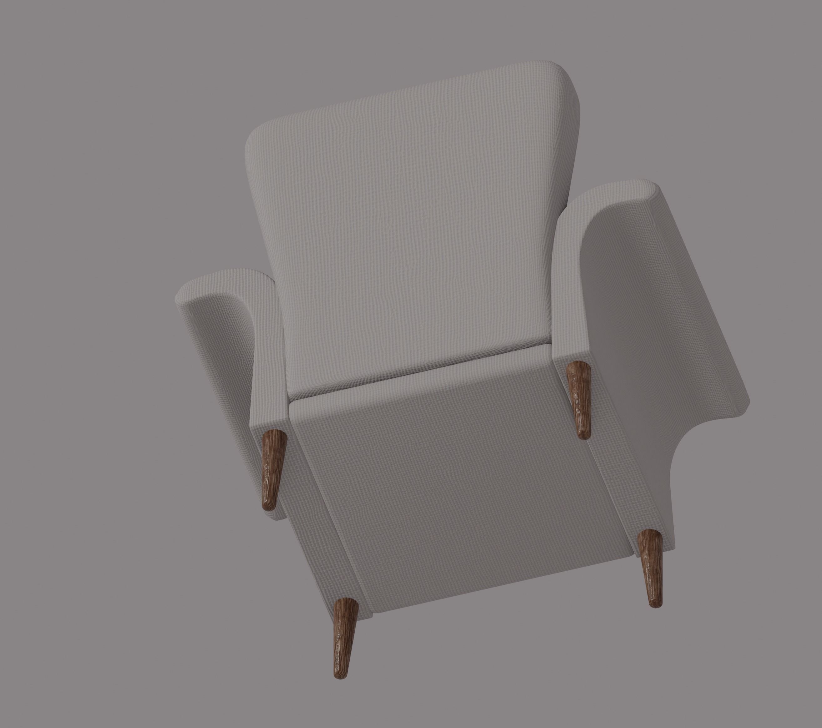 Armchair 3D model_9