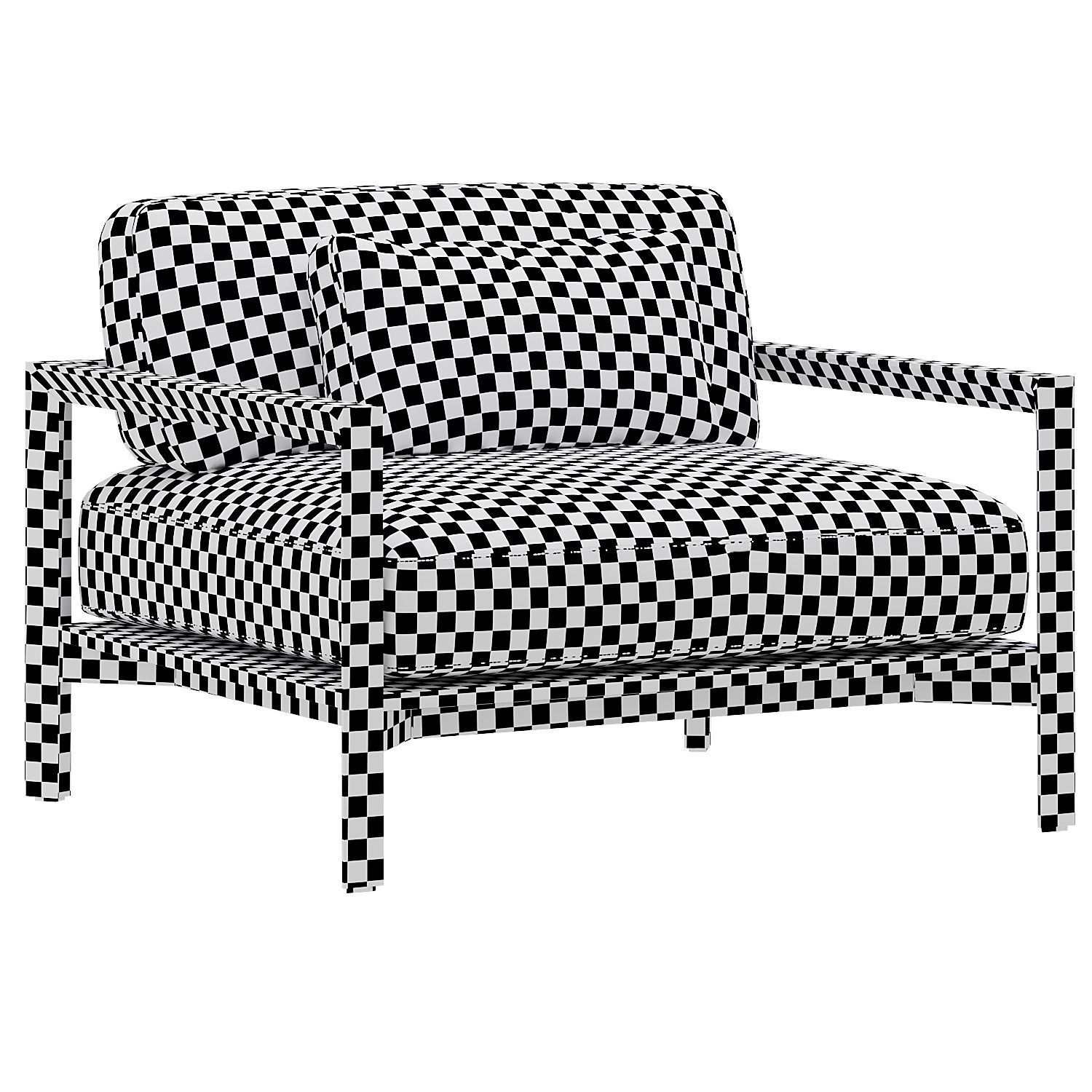 Ling armchair by SPO1 3D model_3