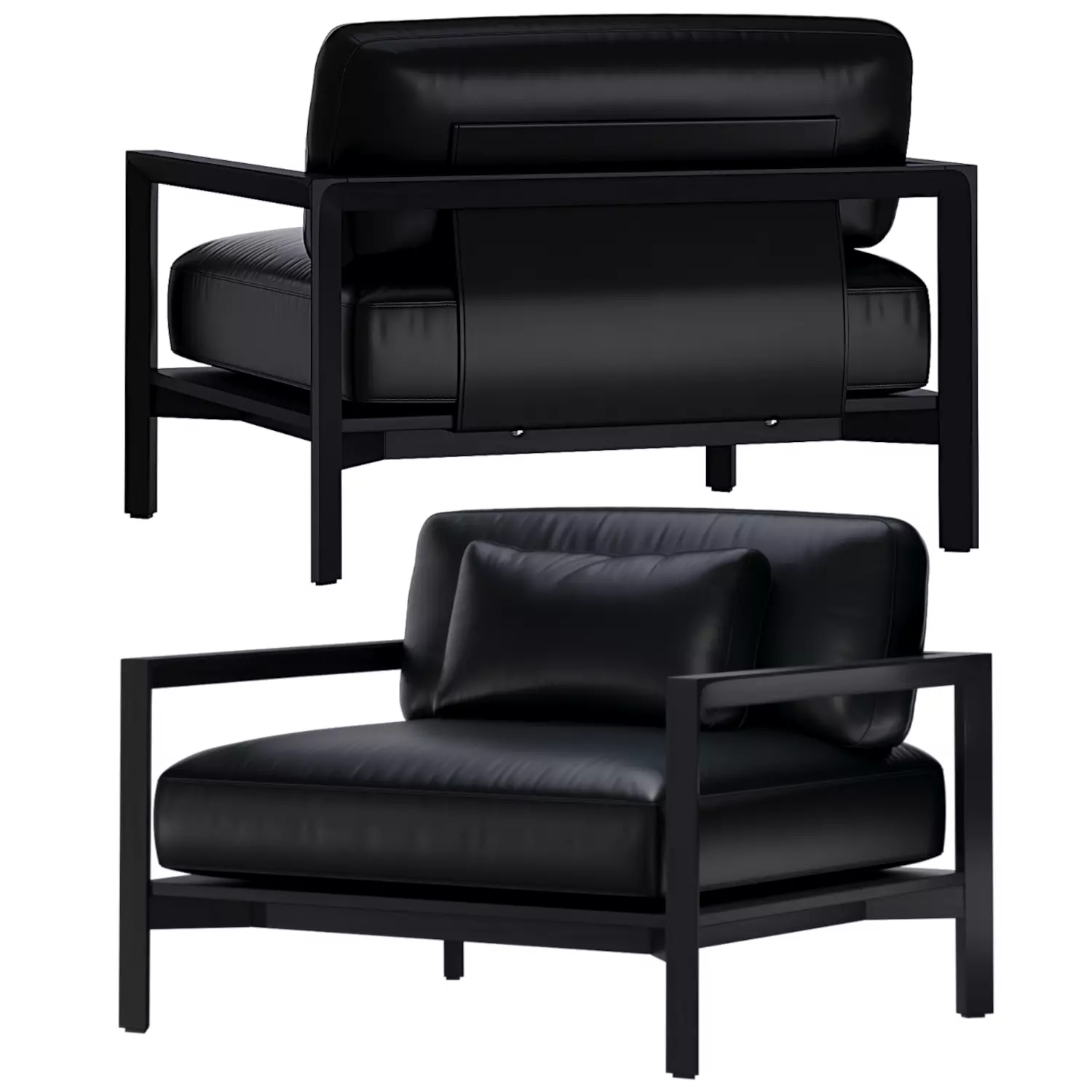 Ling armchair by SPO1 3D model_0