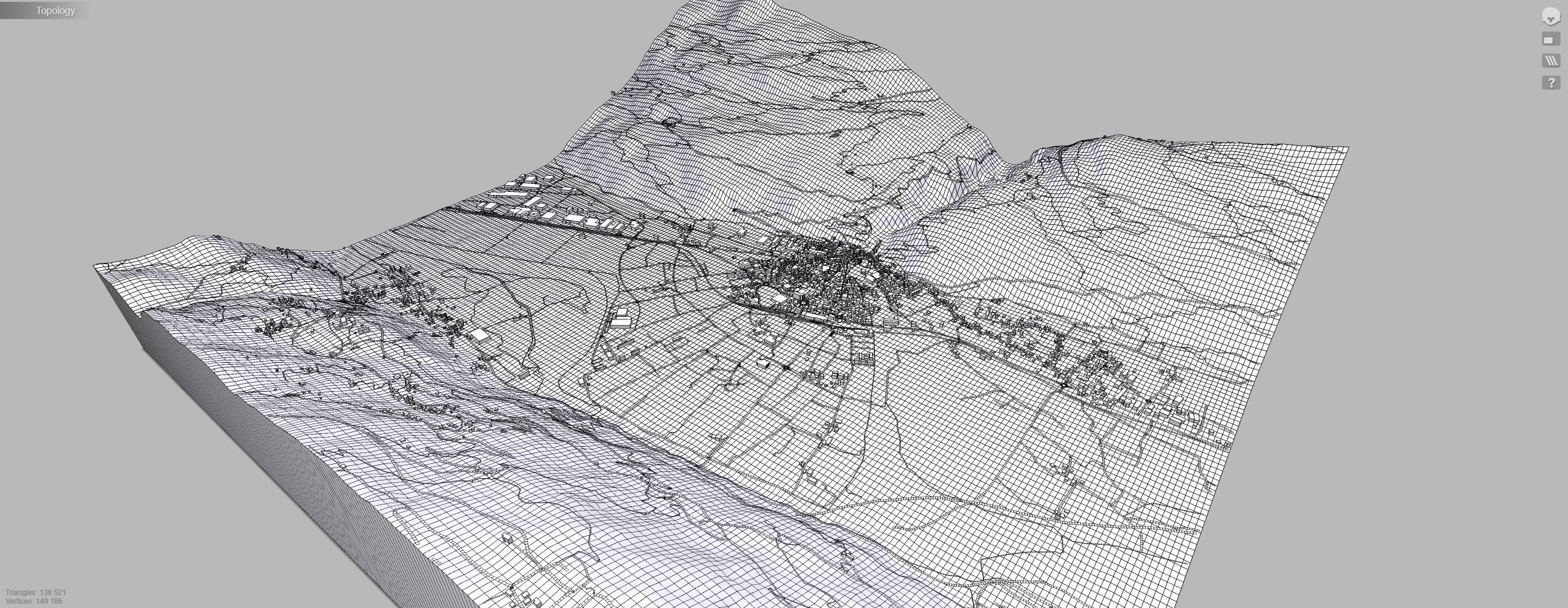 Cityscape Morbegno Italy 3D model_14