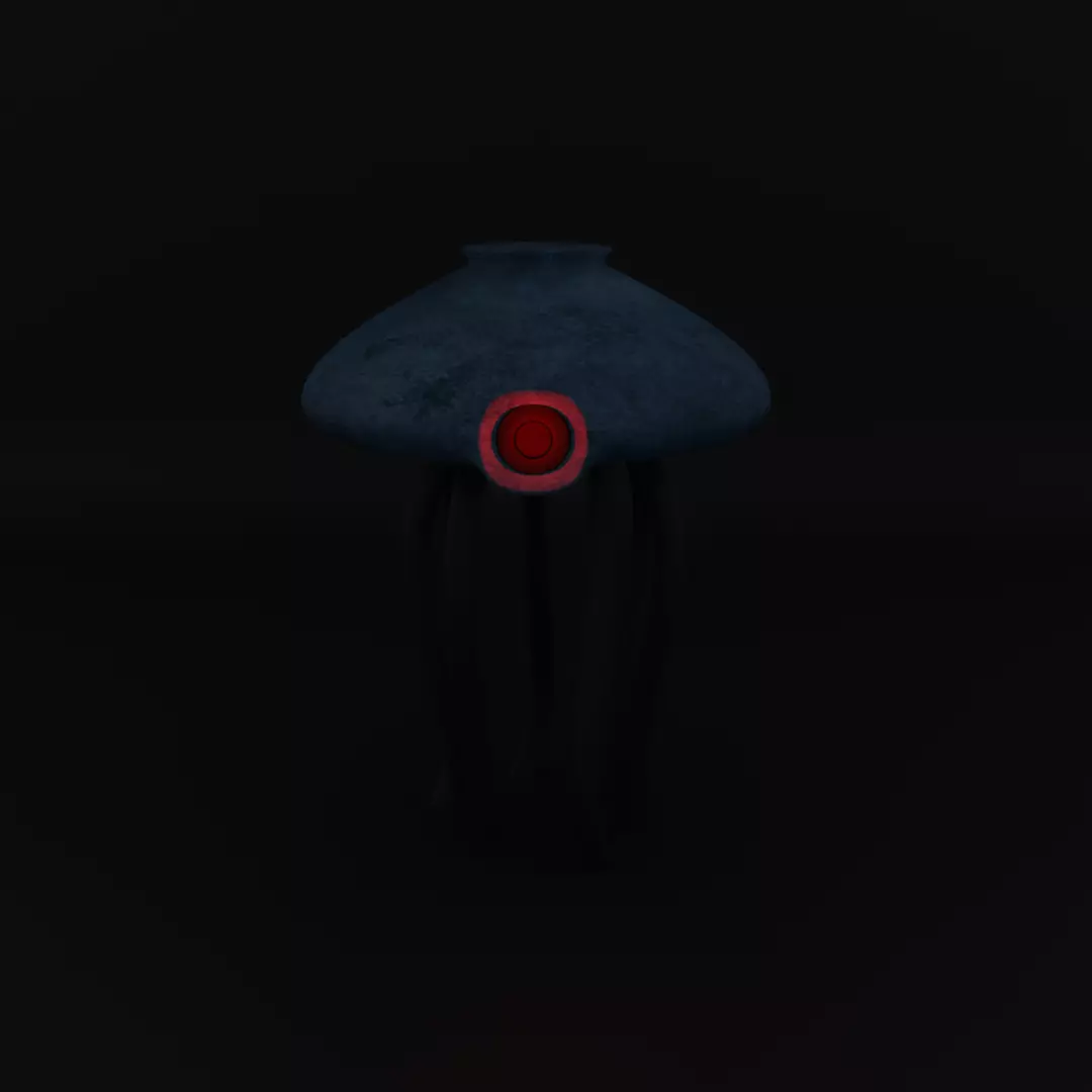 mushroom monster 3D print model