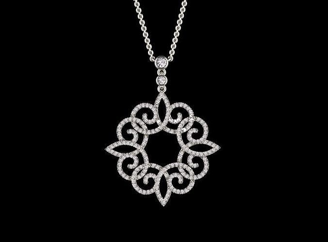 pendant ornament 3D print model