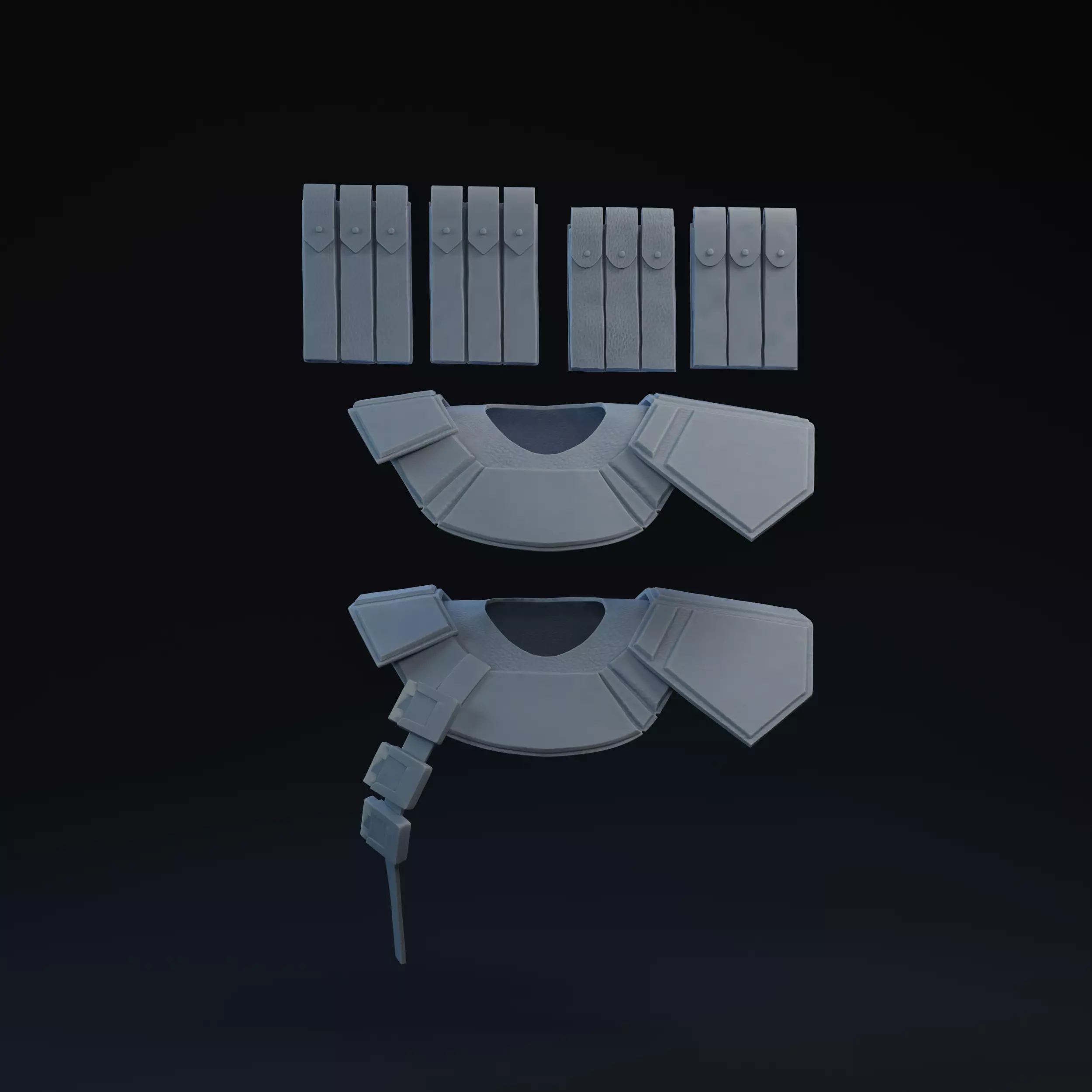 Clone Pauldron 3D print model