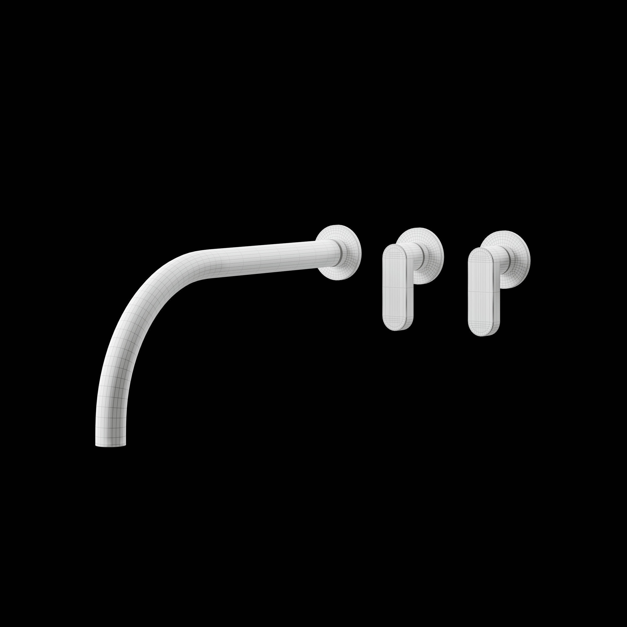 JP SET02 basin mixer by COCOON 3D model_5