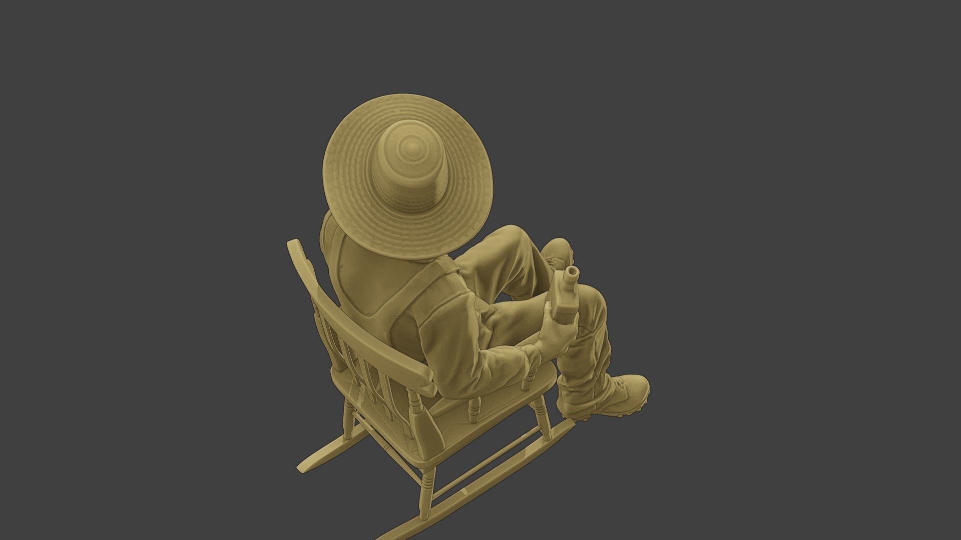 Farmer Man FM1 002 3D print model_22