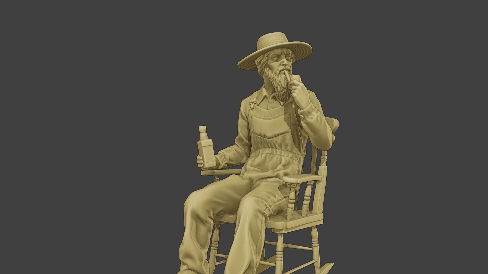 Farmer Man FM1 002 3D print model_27