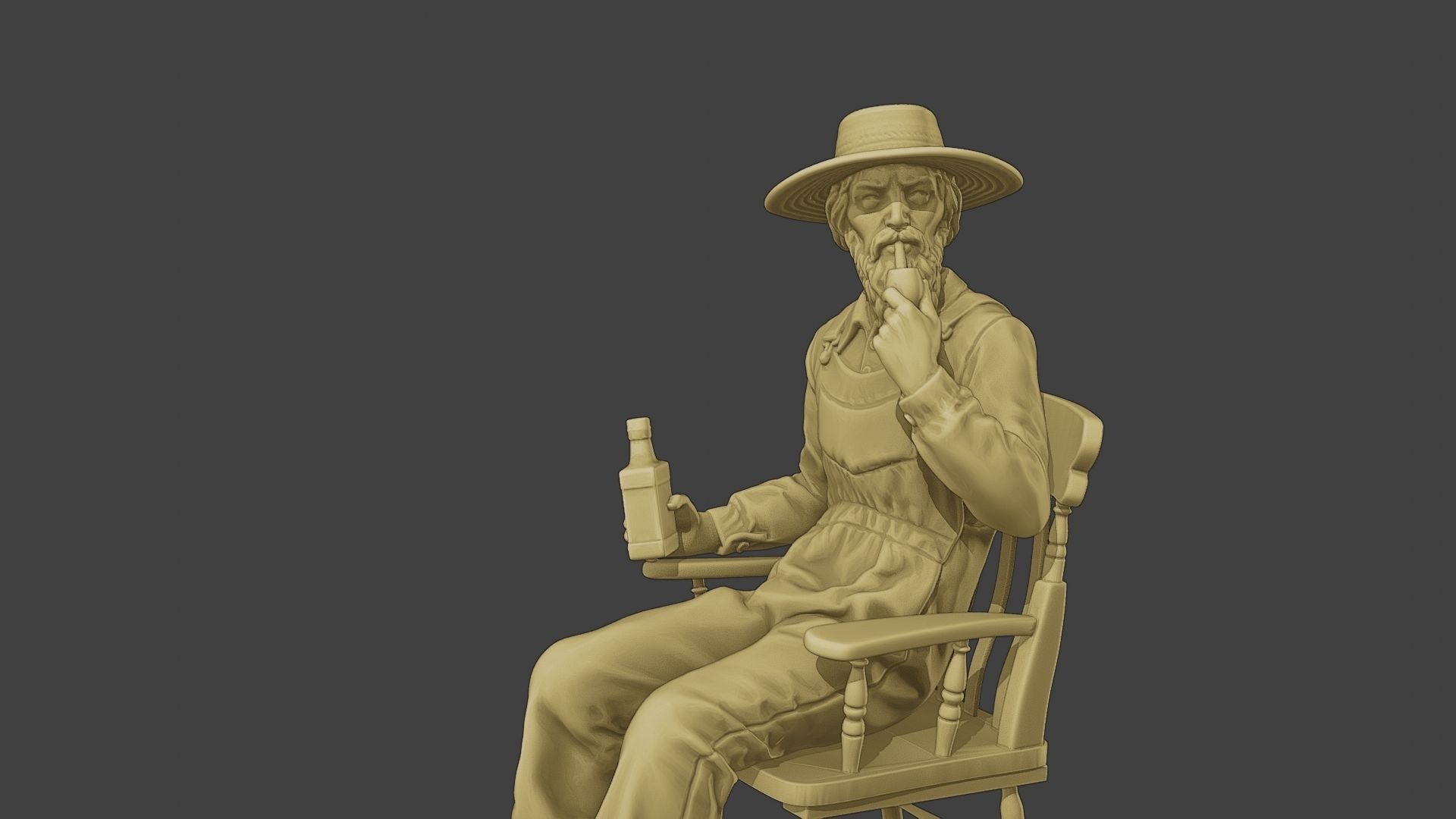 Farmer Man FM1 002 3D print model_18