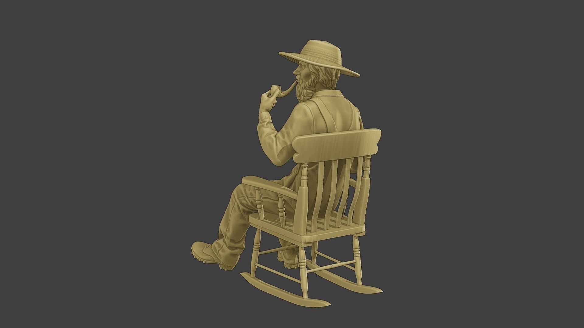 Farmer Man FM1 002 3D print model_5