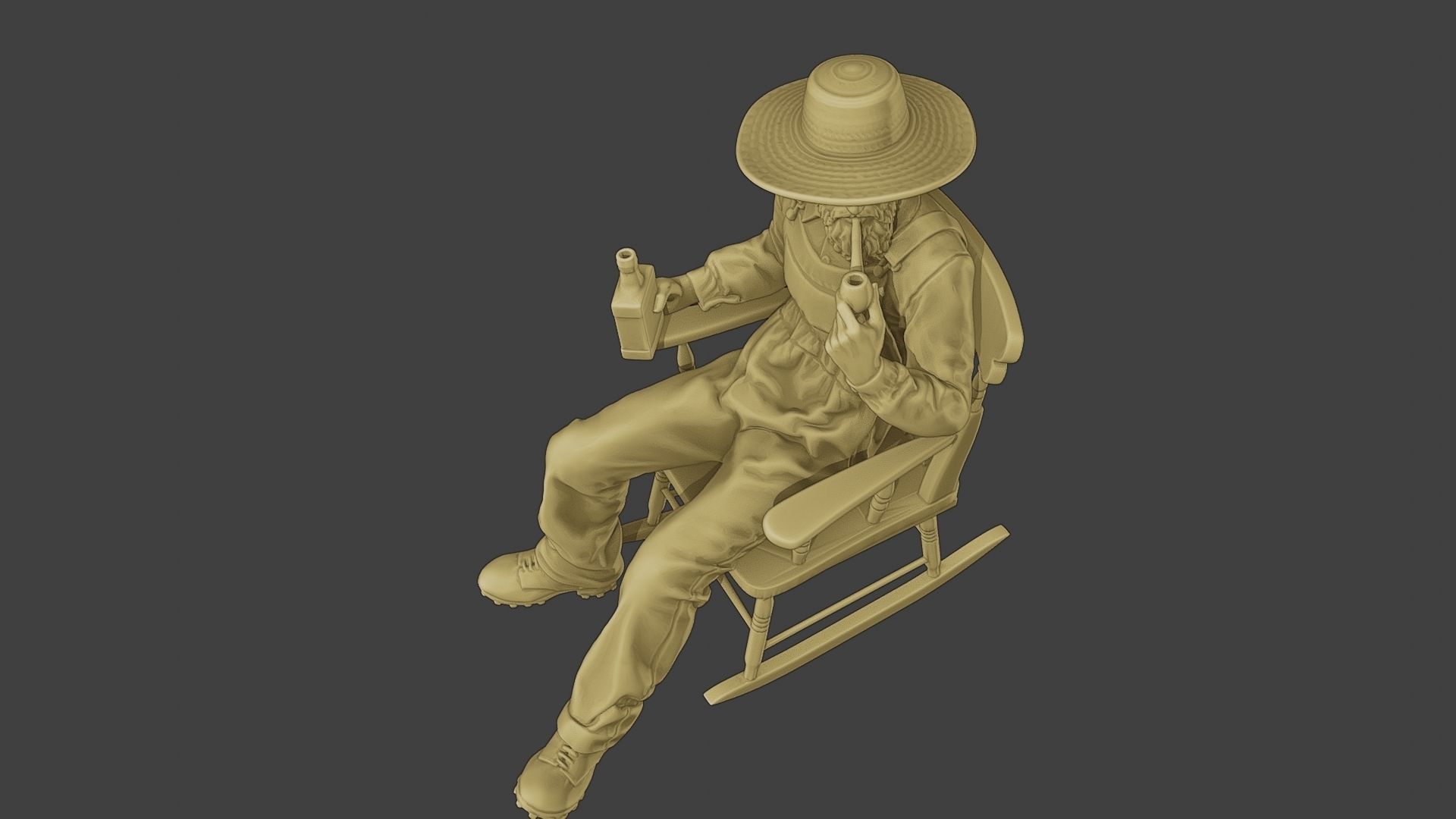 Farmer Man FM1 002 3D print model_15