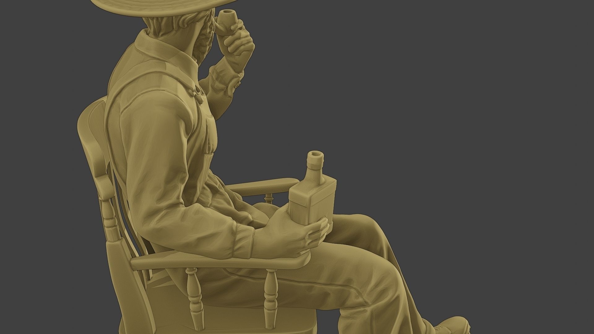 Farmer Man FM1 002 3D print model_20