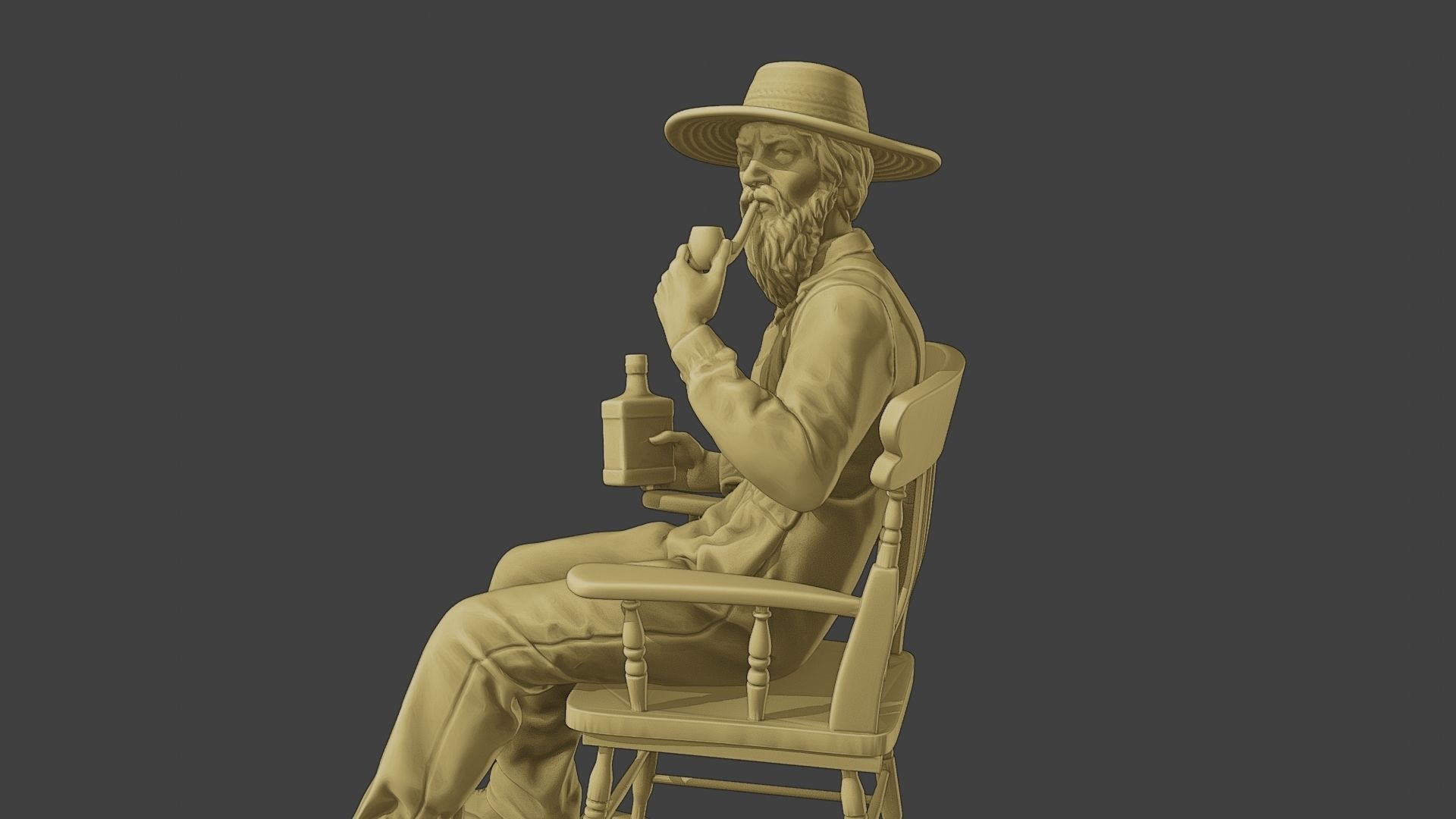 Farmer Man FM1 002 3D print model_26