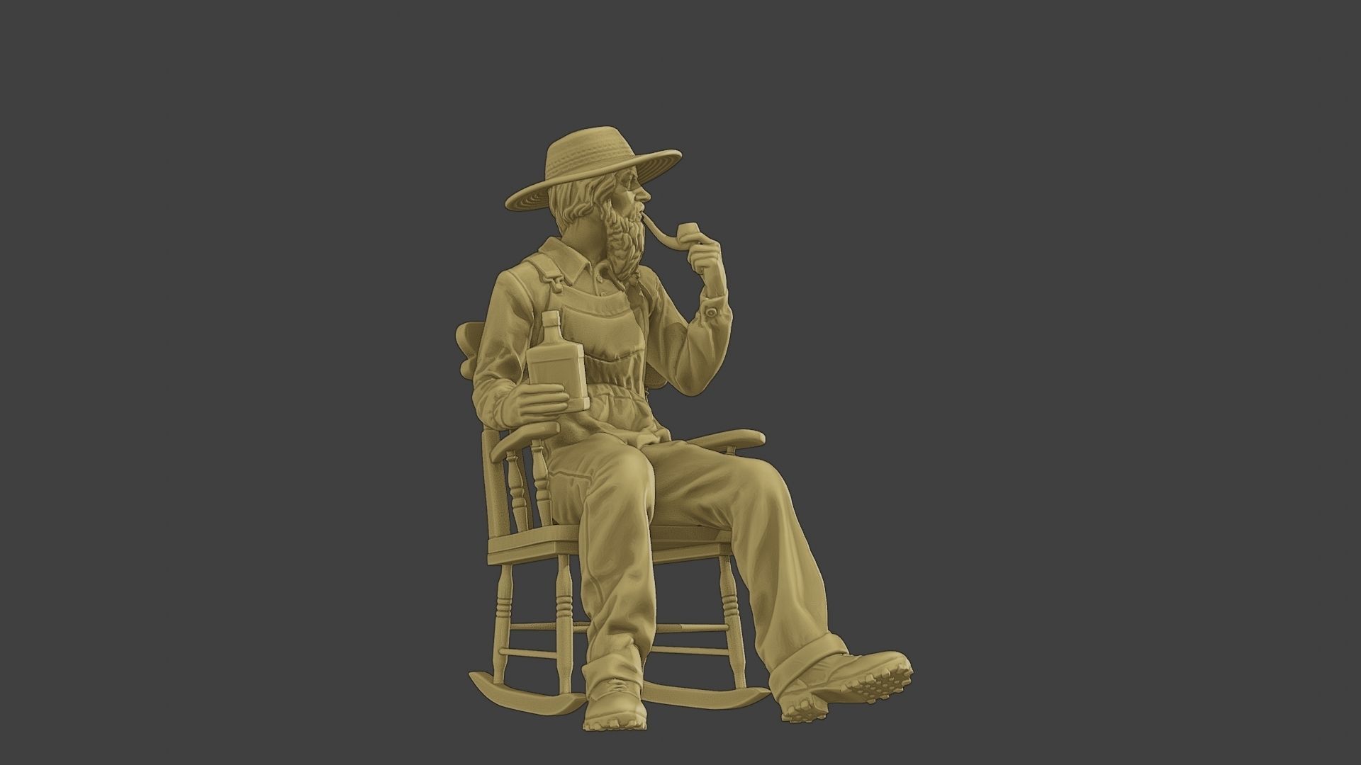 Farmer Man FM1 002 3D print model_13