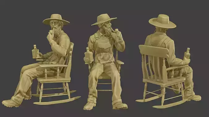 Farmer Man FM1 002 3D print model