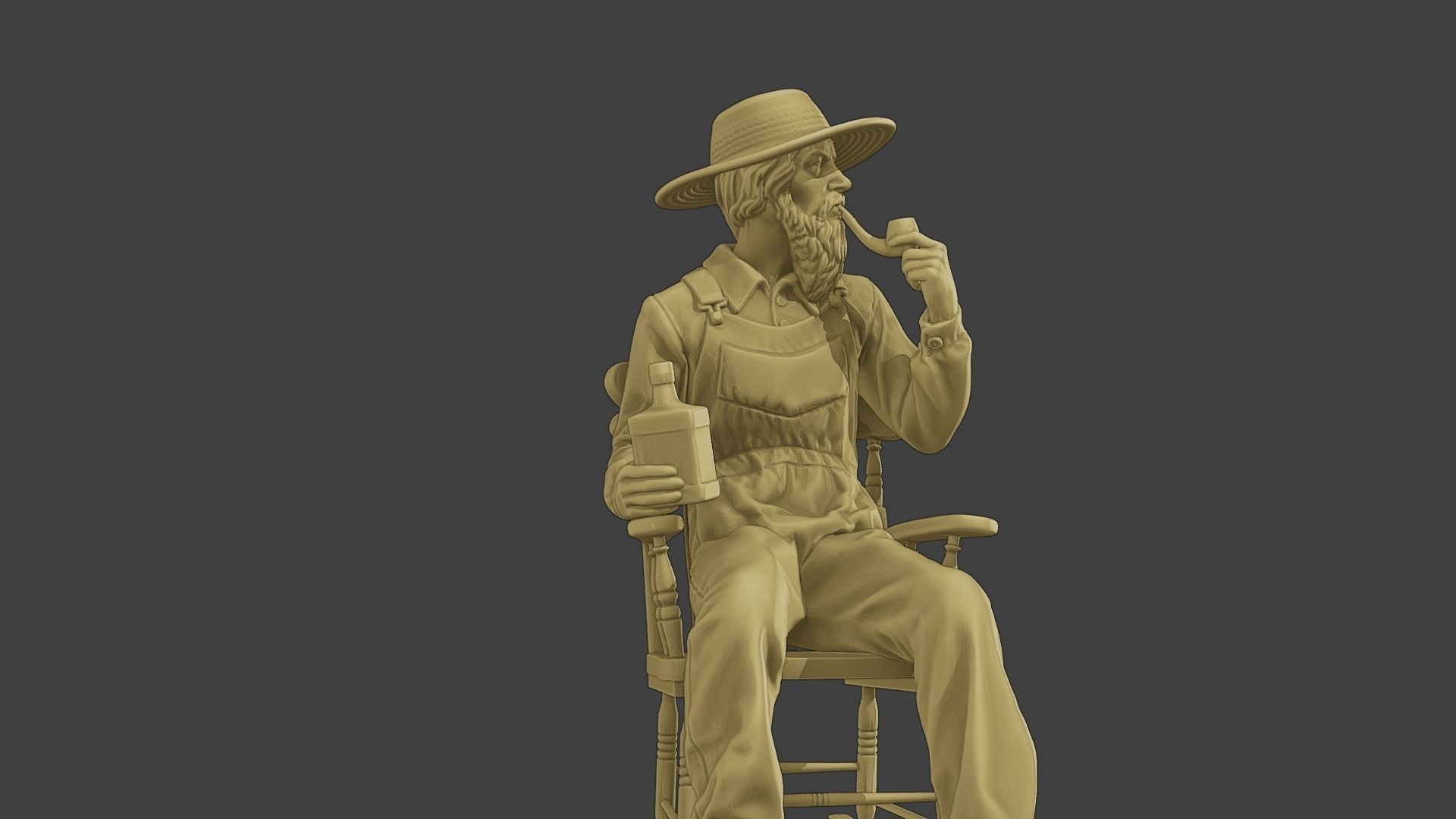 Farmer Man FM1 002 3D print model_28