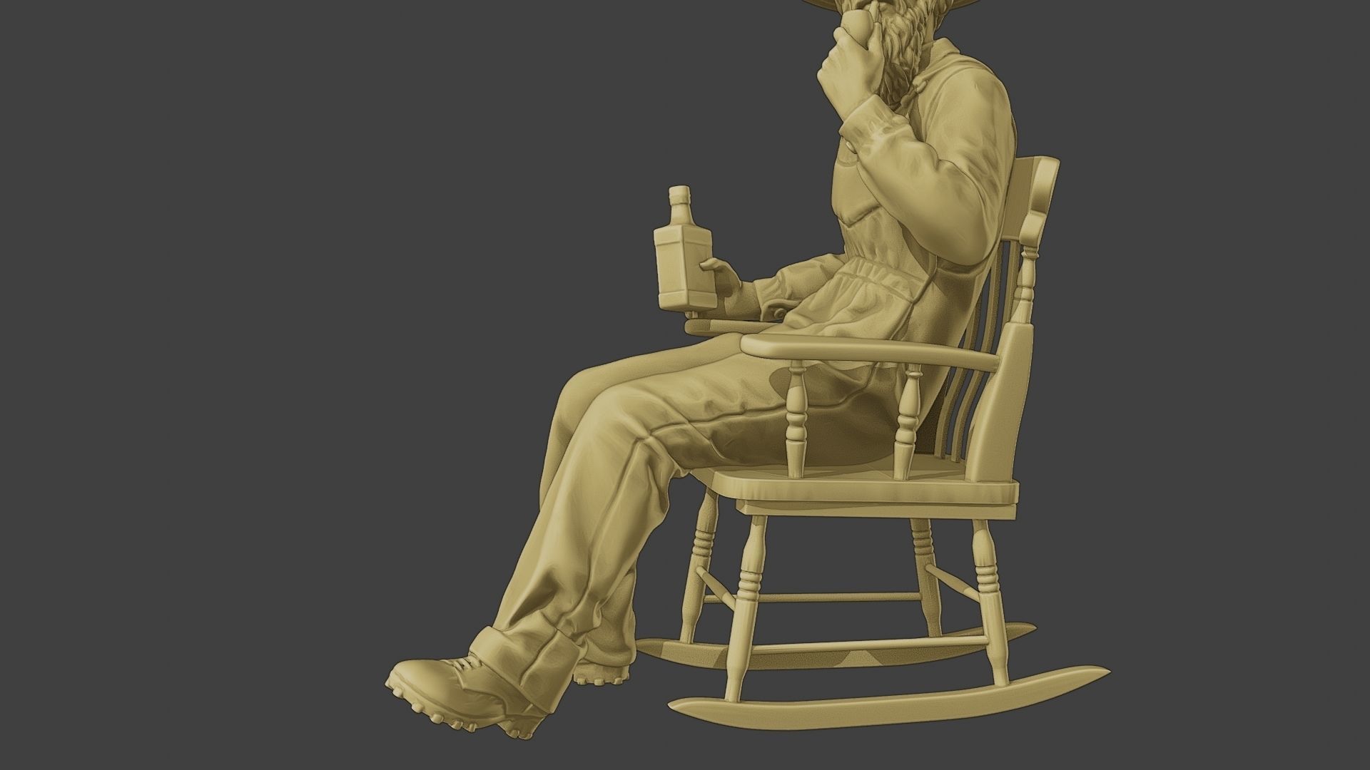 Farmer Man FM1 002 3D print model_17