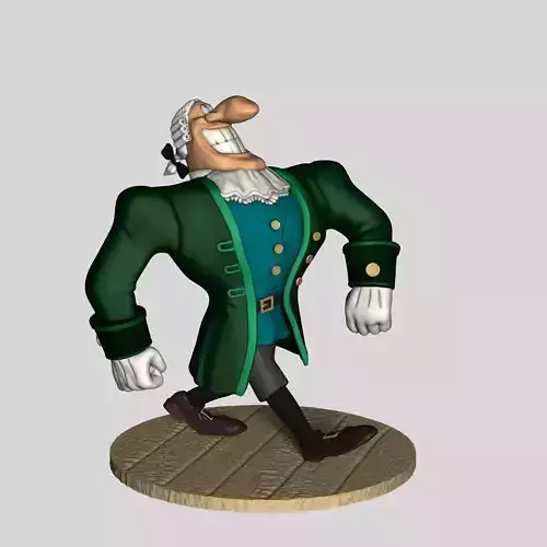 Doctor Livesey phonk walk 3d miniature 3D print model