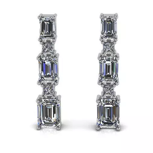 Earrings Puset Model 3369 3D print model