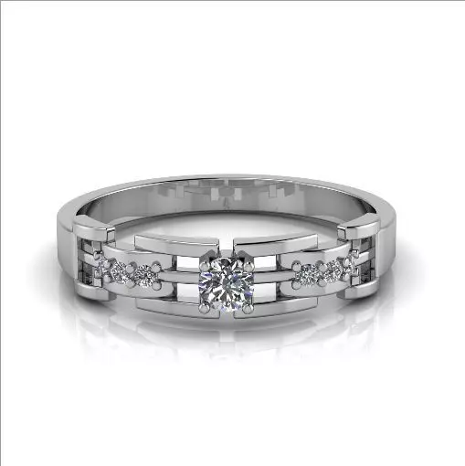 Engagement halo rings Model 3364 3D print model_0