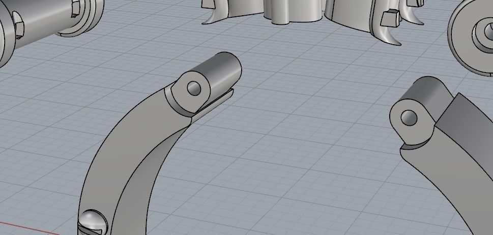 Engagement halo rings Model 3359 3D print model_5