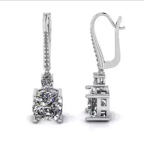 Earrings with french lock Model 3400