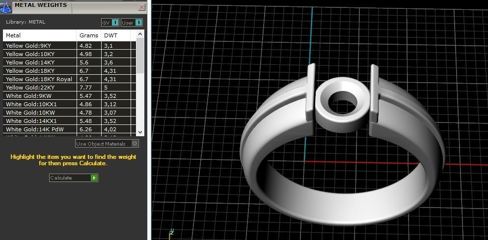 Engagement halo rings Model 3398 3D print model_9