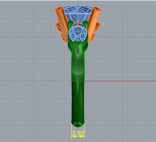 Engagement halo rings Model 3388 3D print model_7