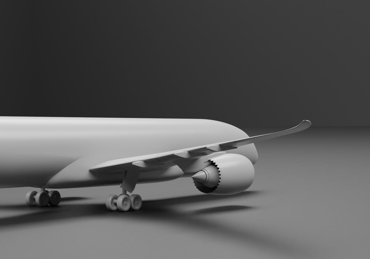 Boeing 787-8 Qatar Livery 3D model_8
