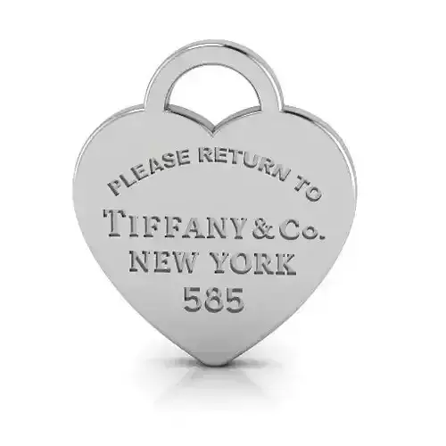 Heart pendant Please return to Model 3383