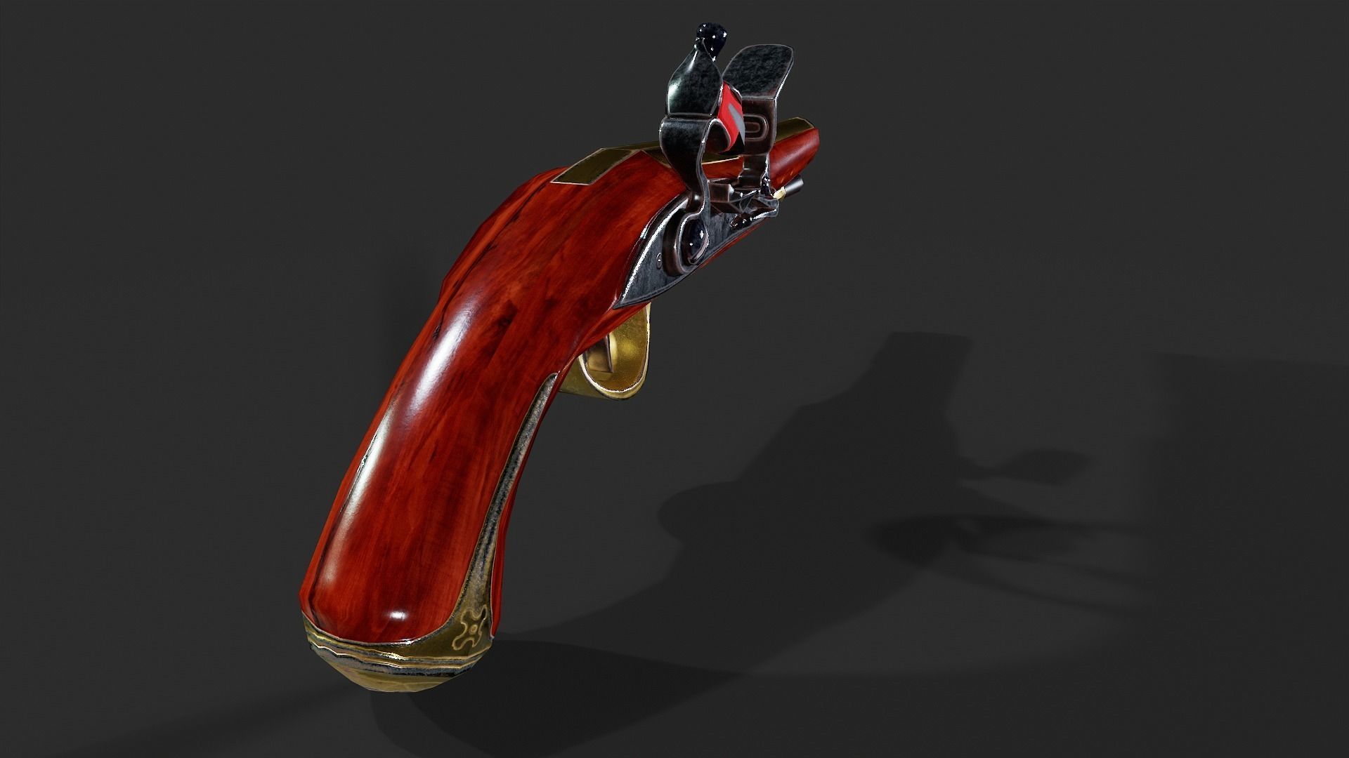 Flintlock - Low Poly Low-poly 3D model_29