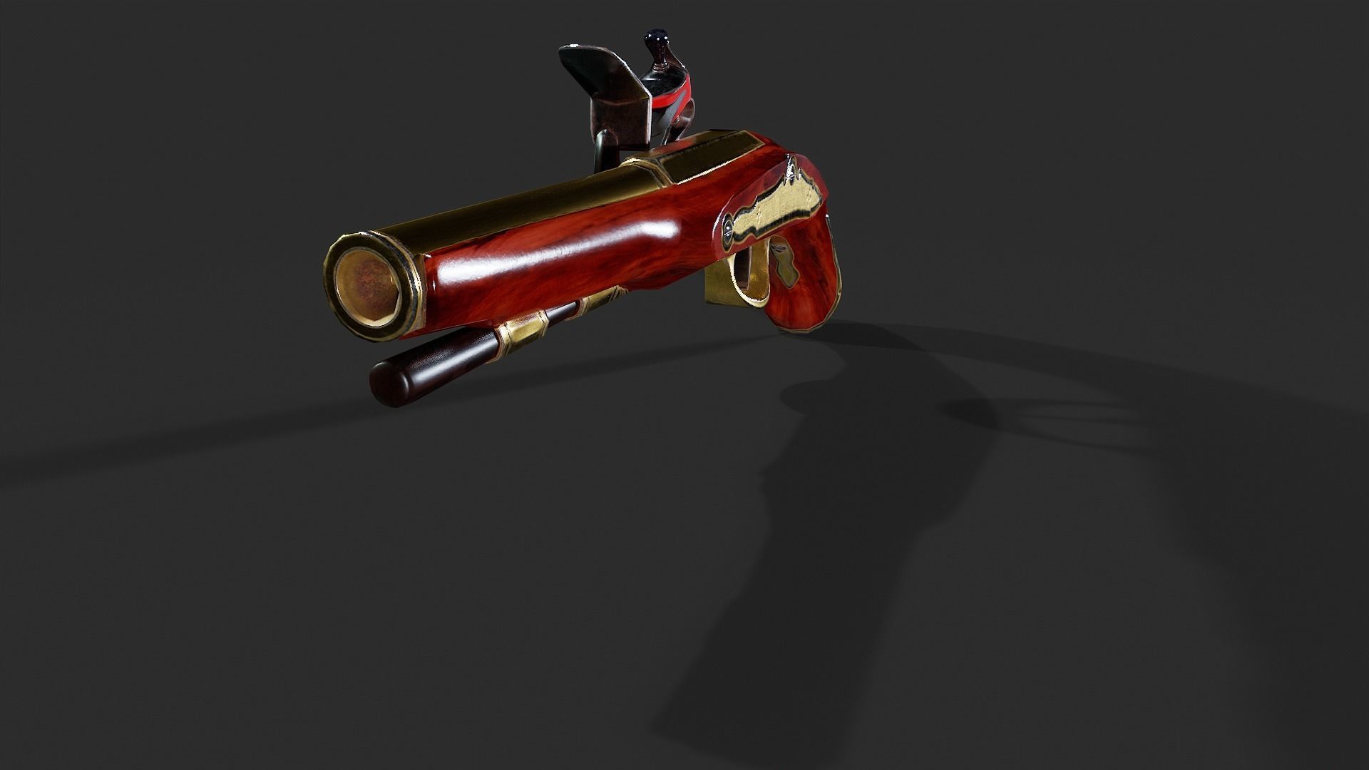 Flintlock - Low Poly Low-poly 3D model_11