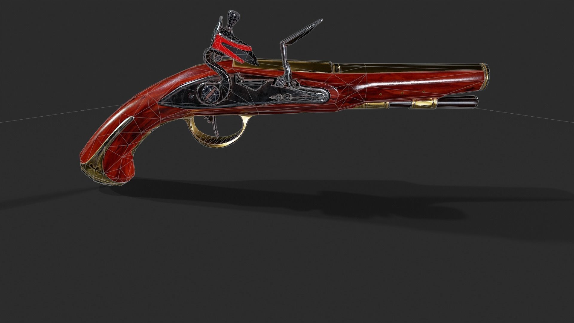 Flintlock - Low Poly Low-poly 3D model_22