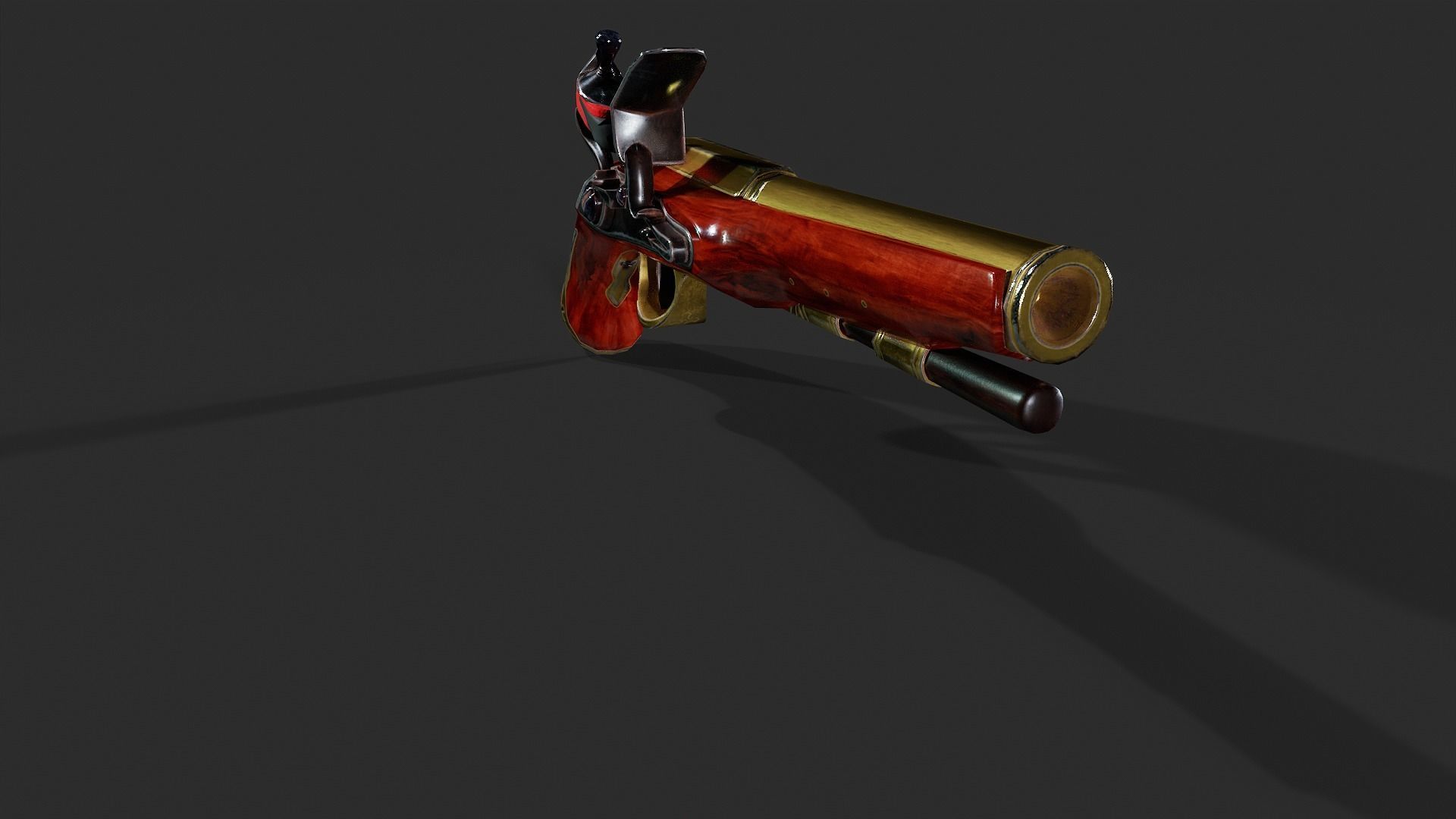 Flintlock - Low Poly Low-poly 3D model_15
