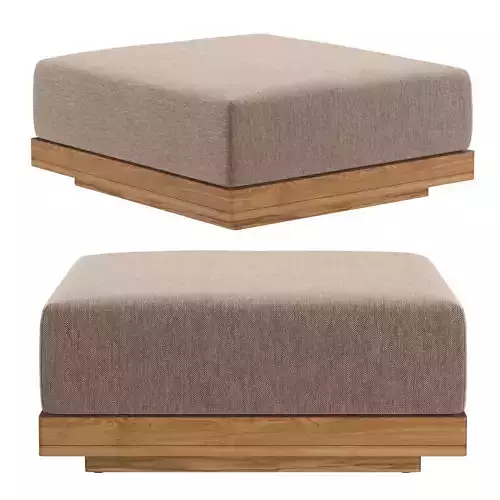 SANTOS TEAK MODULAR OTTOMAN