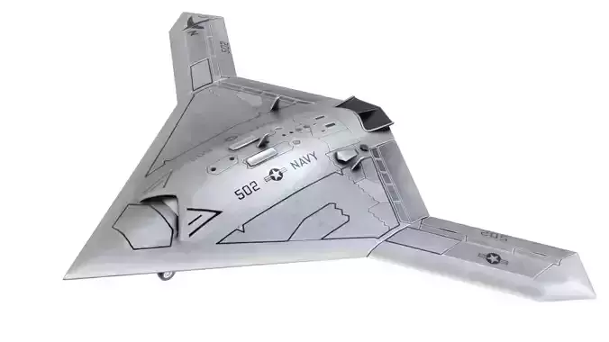 X-47B US Navy Stealth Drone Fighter