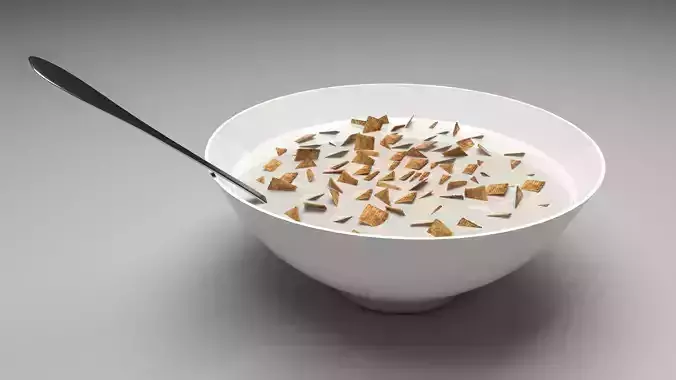 Bowl of Cinnamon Toast Cereals