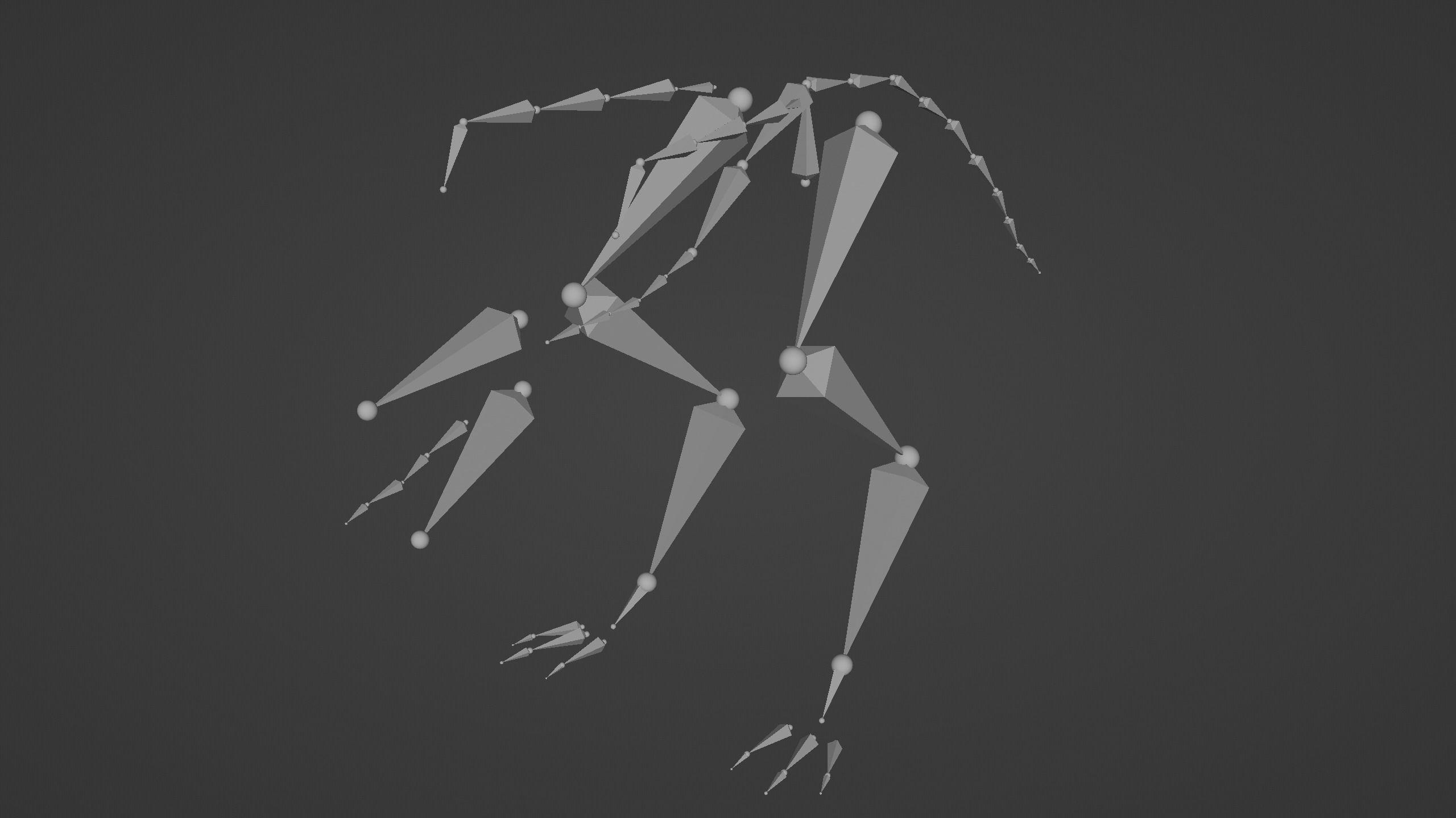 Monster PBR Low-poly 3D model_18