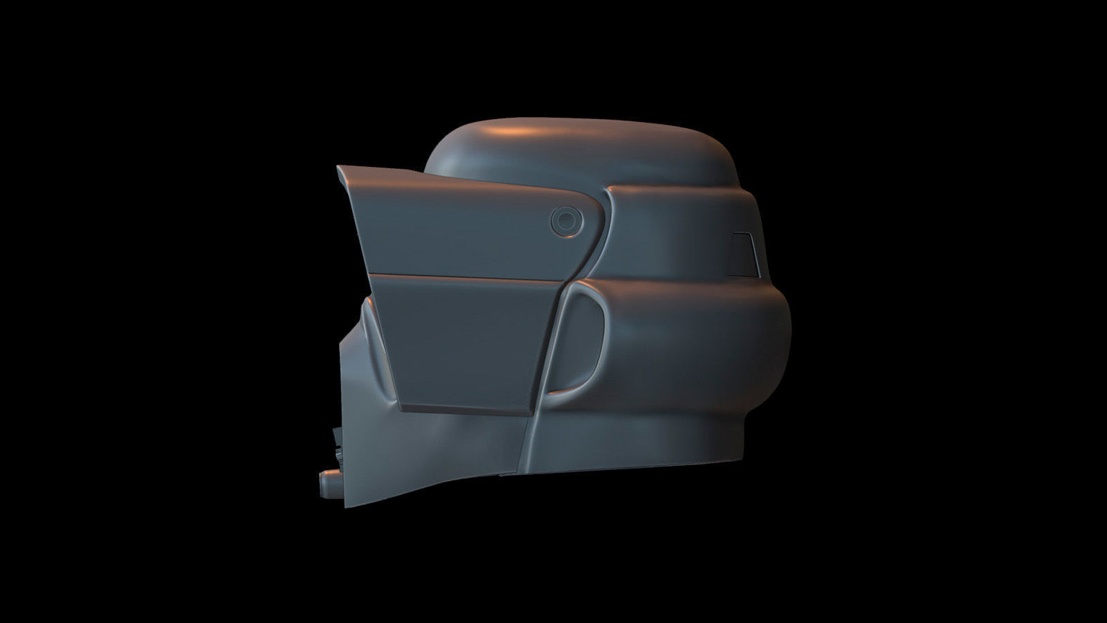 Scout Trooper Helmet 3D print model_5