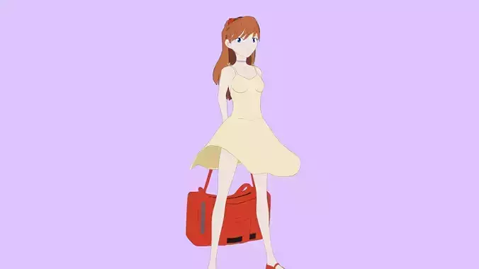 Azuka - Evangelion 3D model