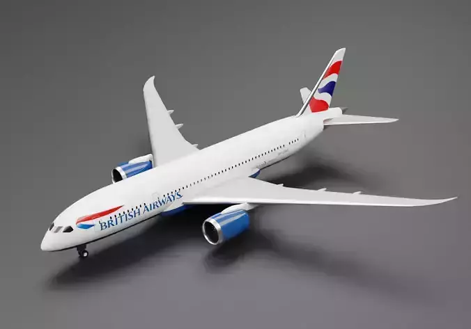 Boeing 787-8 British Airways Livery