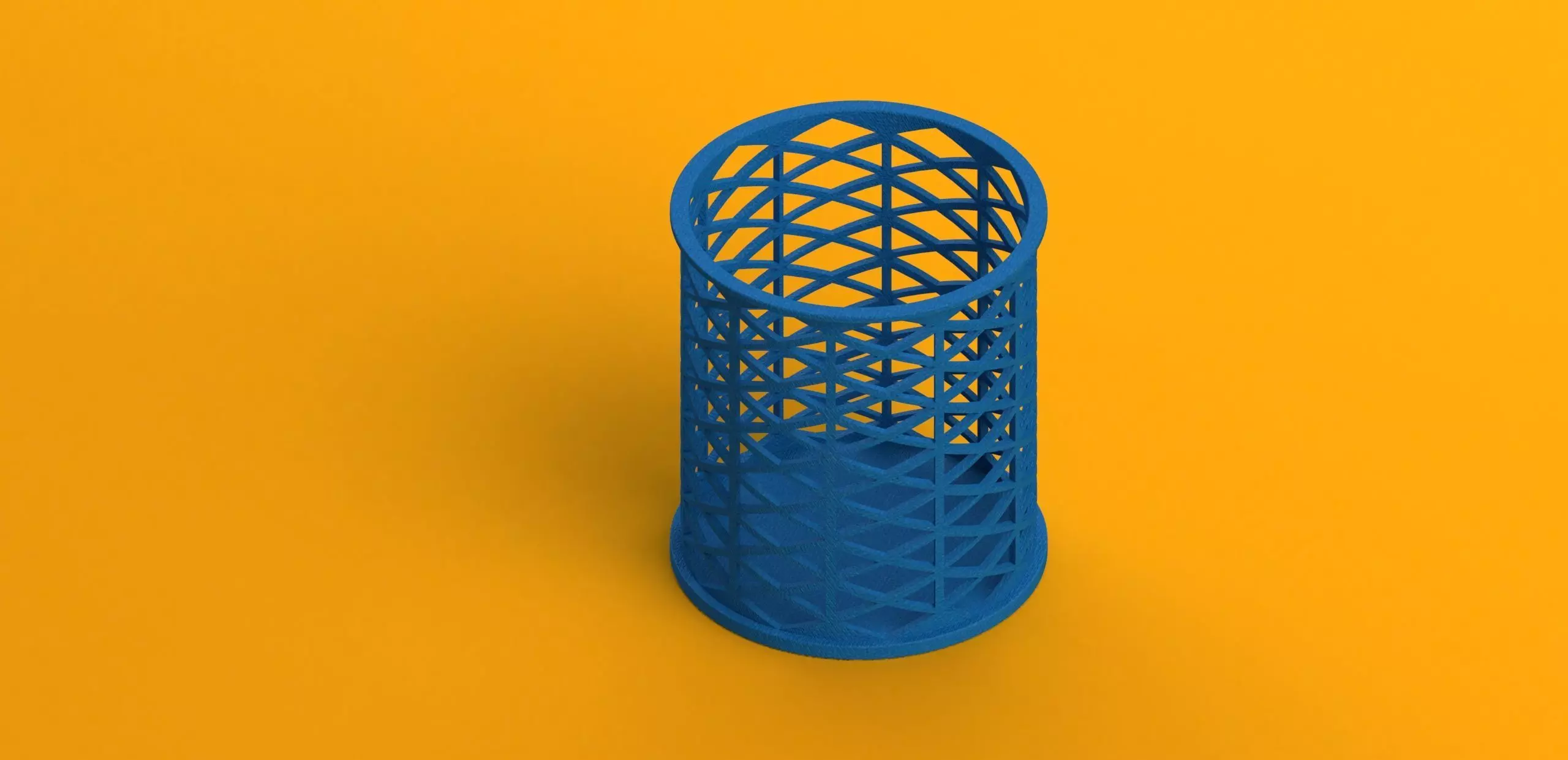 Pen holder 3D print model_0