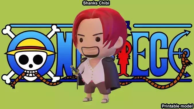 Shanks Chibi - One Piece