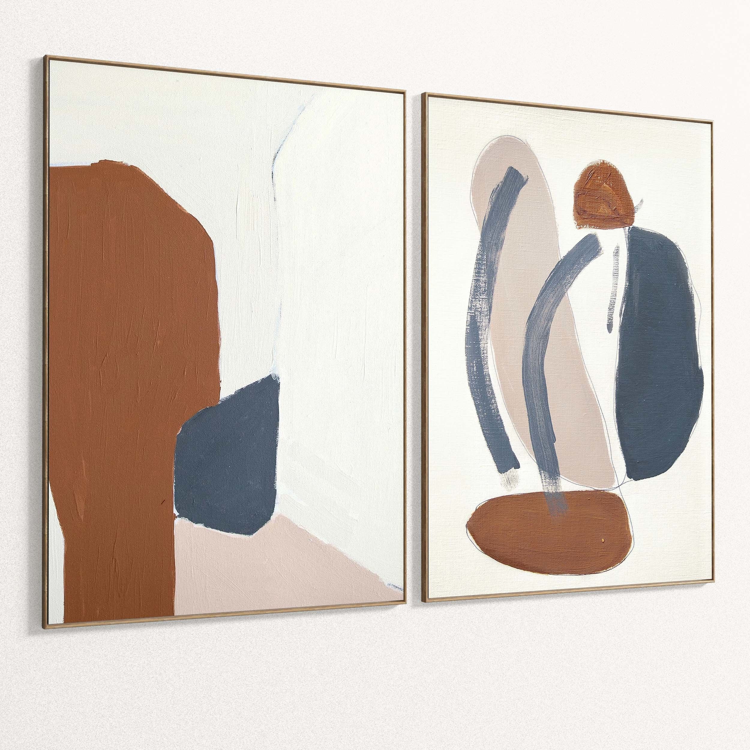 Plaster Two Photo Frame 281 Low-poly 3D model_3