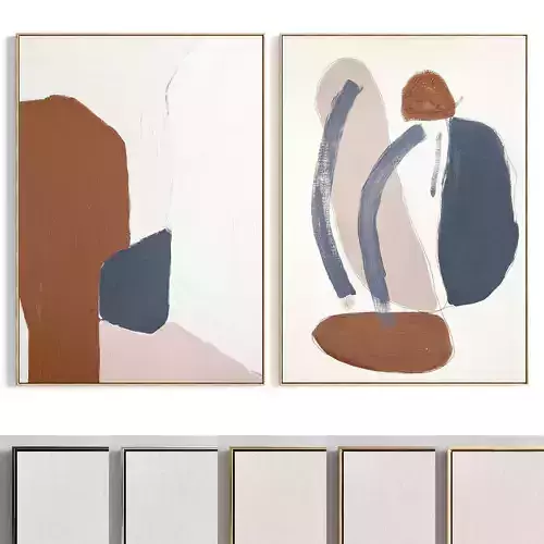 Plaster Two Photo Frame 281