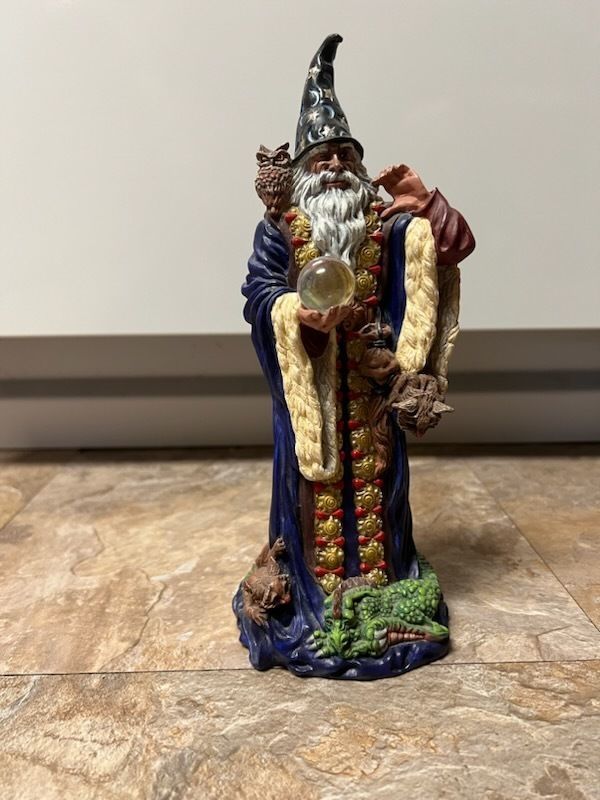 Wizard 3D print model_1