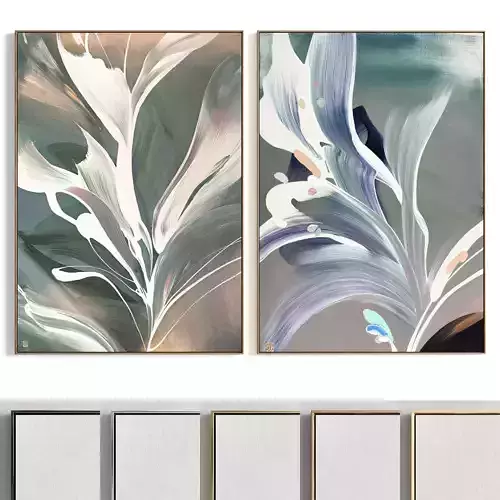 Plaster Two Photo Frame 284