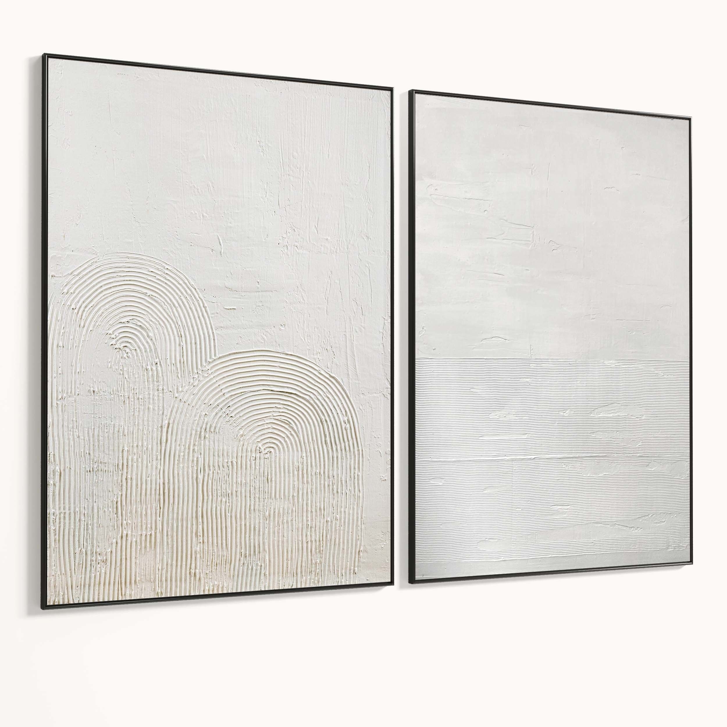 Plaster Two Photo Frame 288 Low-poly 3D model_5