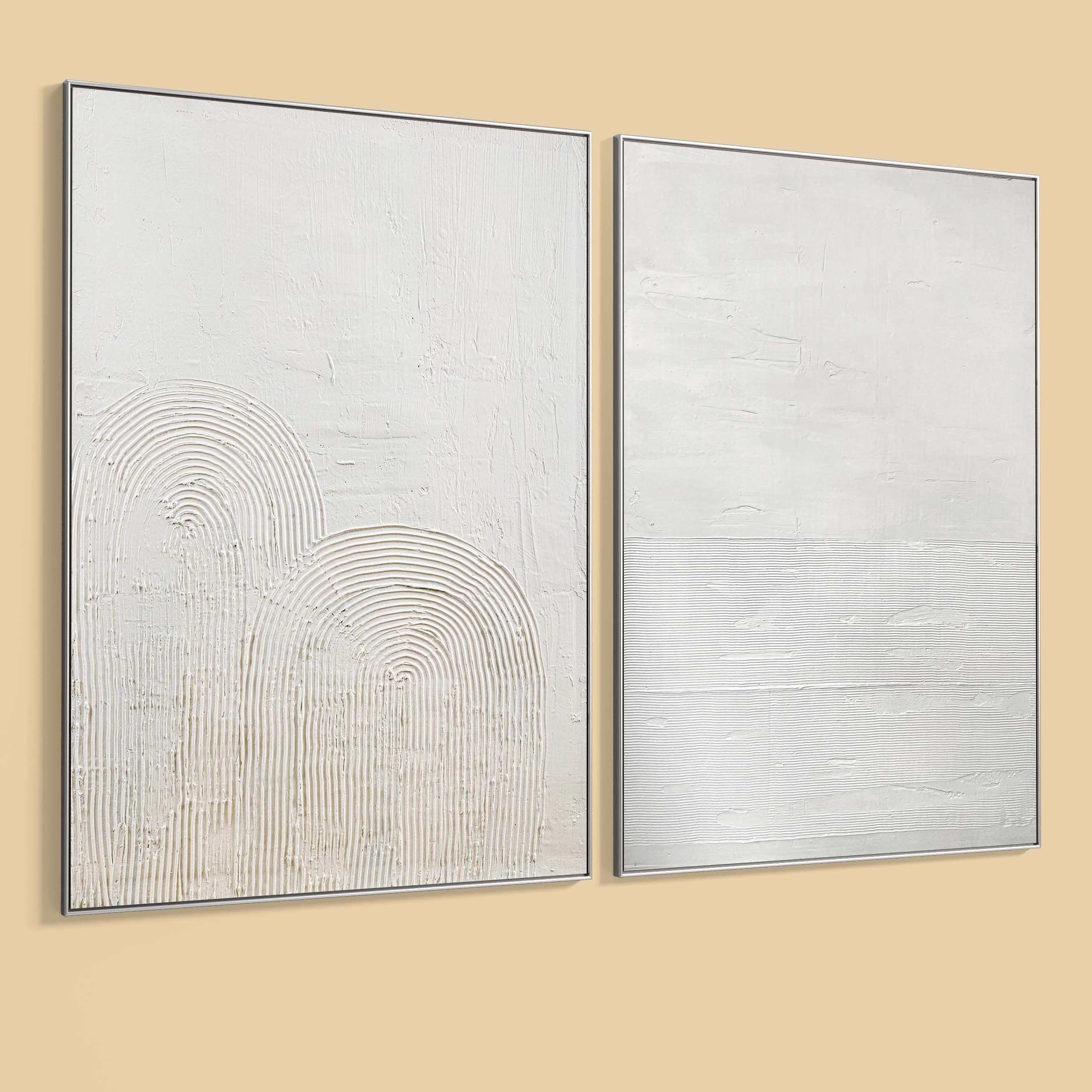 Plaster Two Photo Frame 288 Low-poly 3D model_4